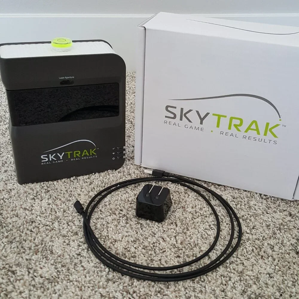SKYTRAK Launch Monitor - Golf Simulator + Metal Protective Case Housing